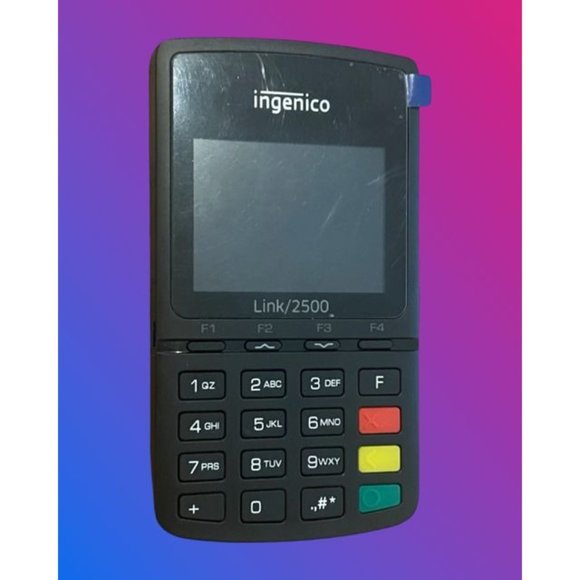 NIB Ingenico Link 2500 Terminal Bundle (Terminal, Charge Plate, Enclosure) - Picture 2 of 14